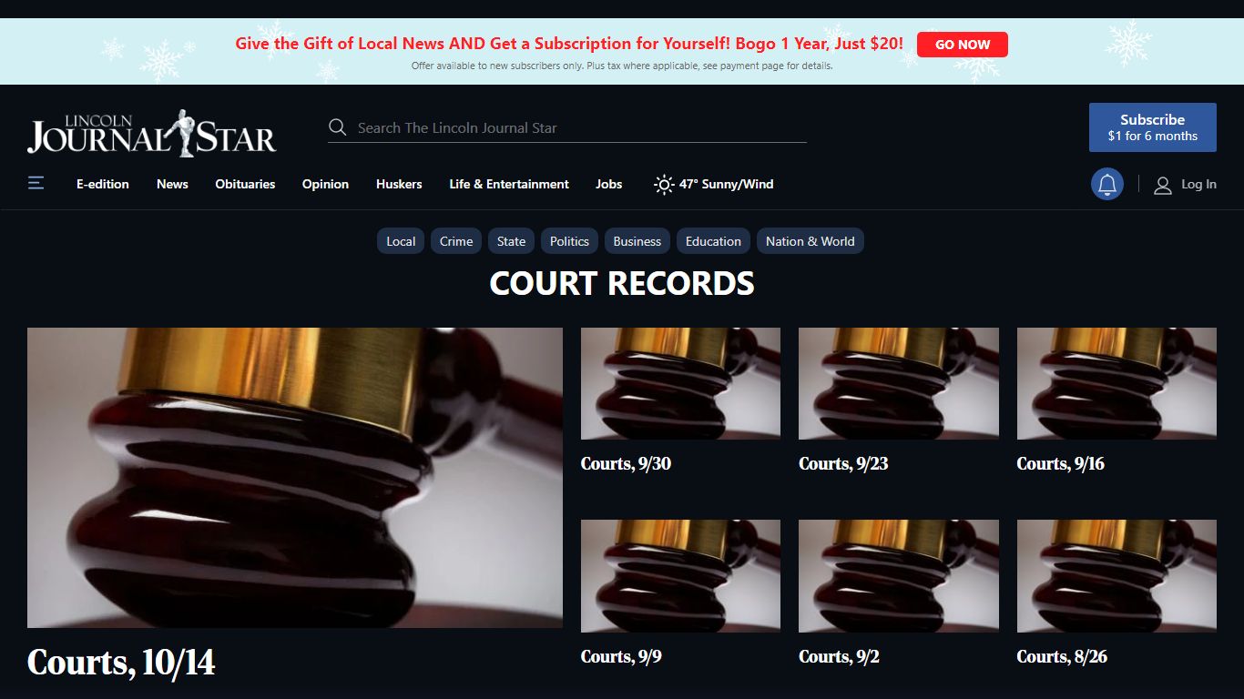 Court Records from Lancaster County | journalstar.com